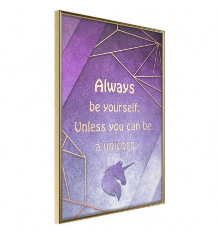 Póster - Always Be Yourself