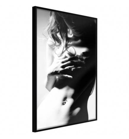 Poster in cornice con una ragazza nuda - Arredalacasa