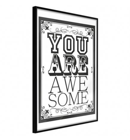 Poster et affiche - You Are Awesome