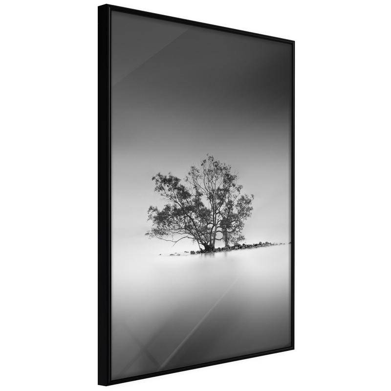 38,00 € Plakat z dvema izgubljenima drevesoma v črno-beli barvi - Arredalacasa