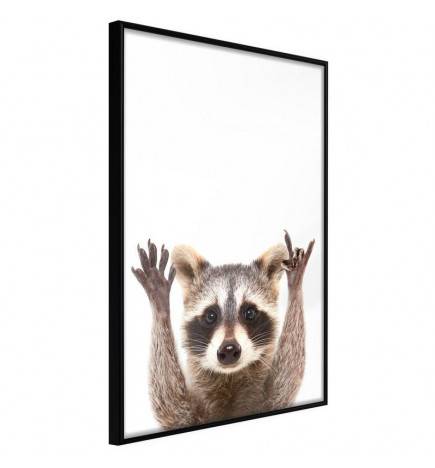 Poster et affiche - Funny Racoon