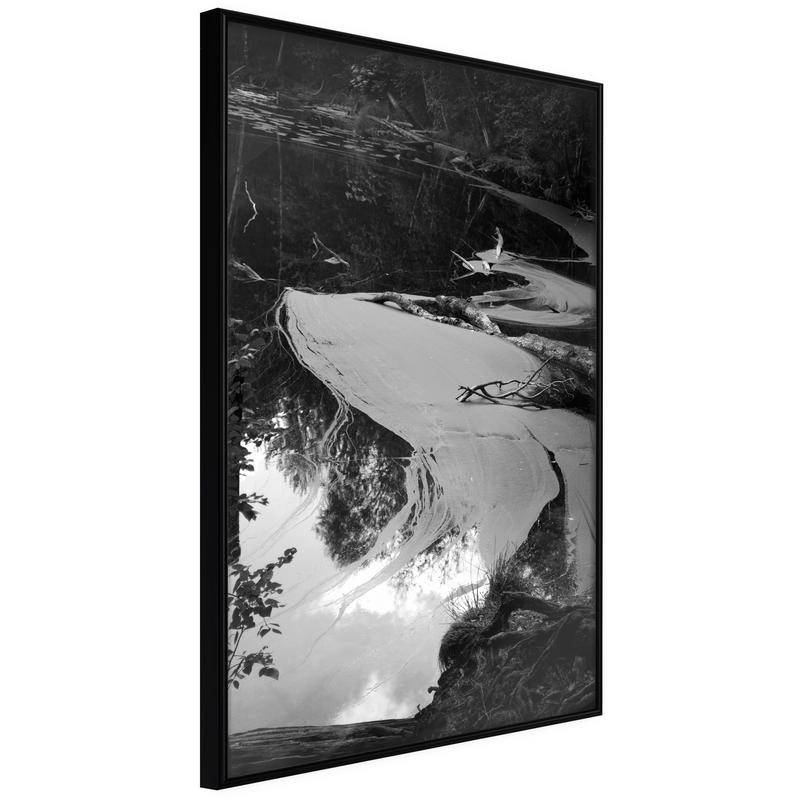 38,00 € Plakat s potokom v črno-beli barvi - Arredalacasa