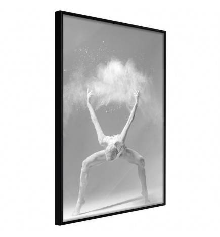 Poster met klassieke ballerina - Arredalacasa