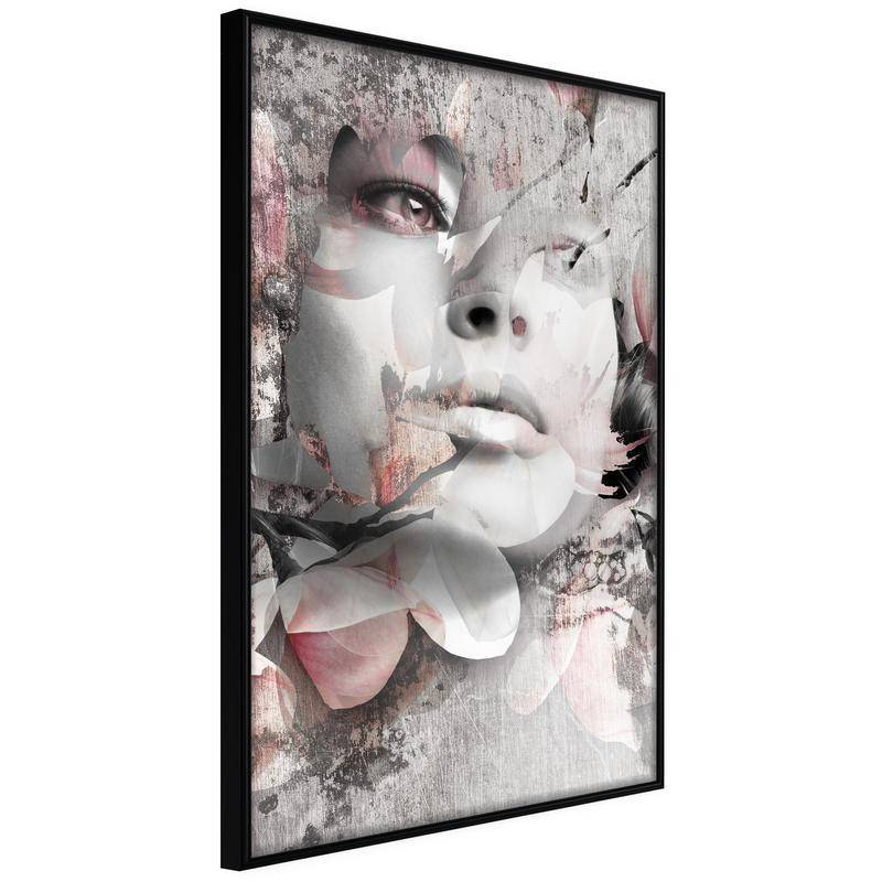 38,00 € Plakat z dekletom med rožami - Arredalacasa