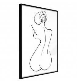 38,00 € Plakat s skico golega dekleta - Arredalacasa