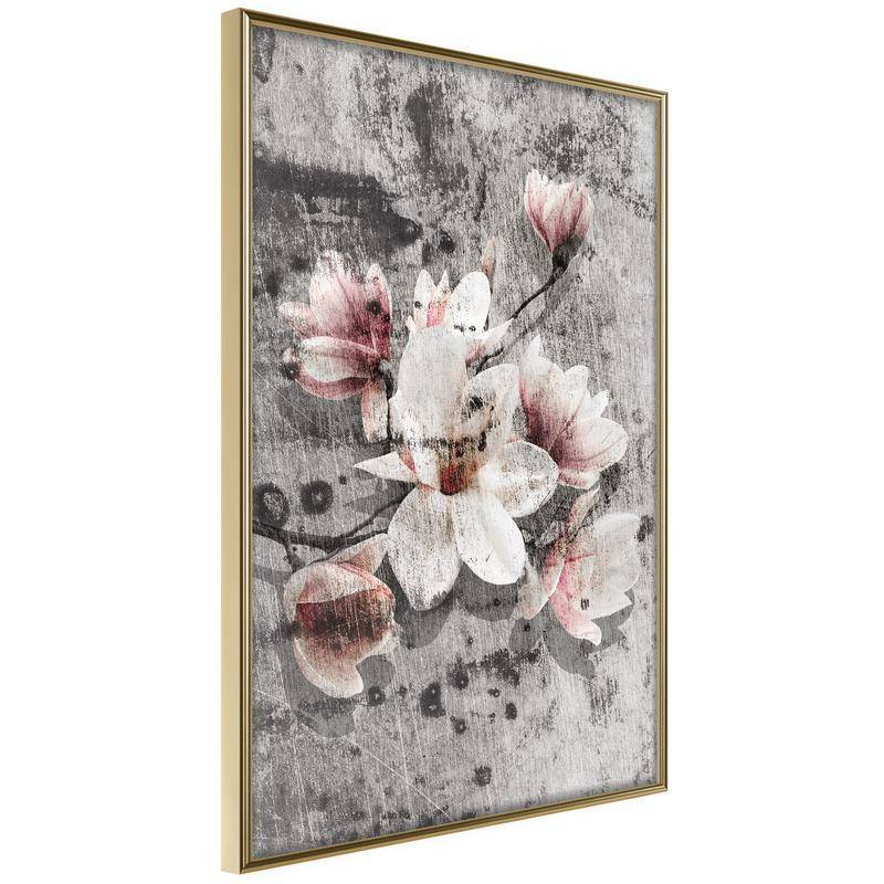 38,00 € Póster - Flowers on Concrete