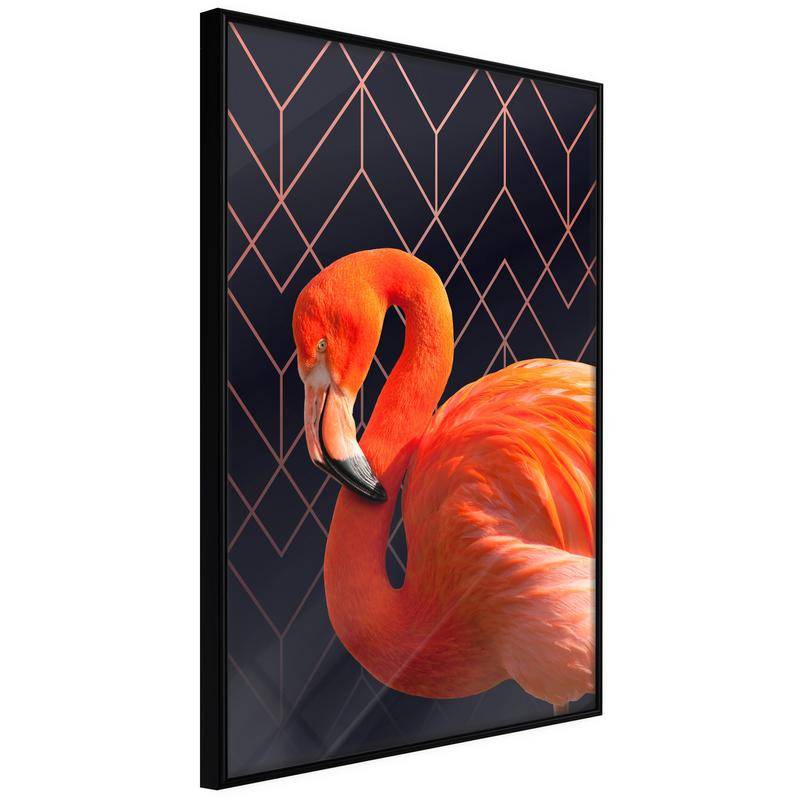 38,00 € Poster - Orange Flamingo