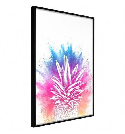 Poster et affiche - Rainbow Pineapple Crown