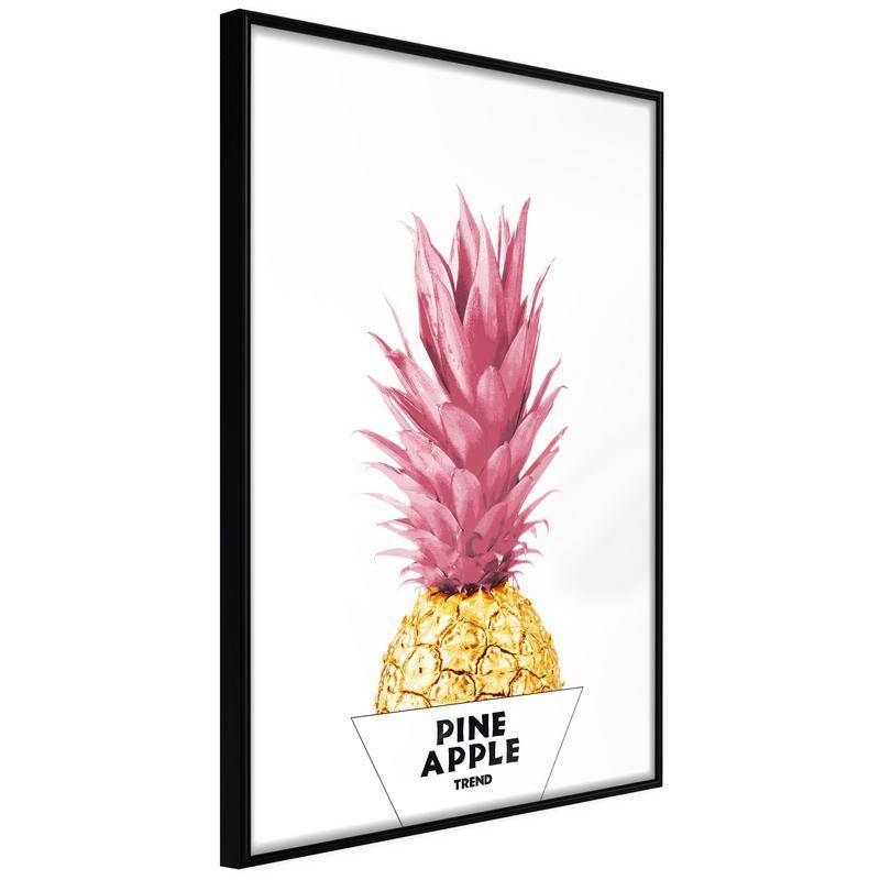 38,00 €Poster in cornice con un ananas colorato - Arredalacasa