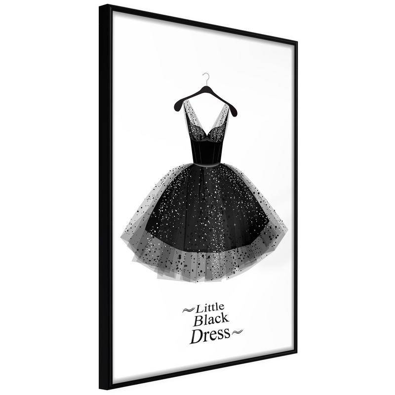 38,00 € Plakat z elegantno črno obleko - Arredalacasa