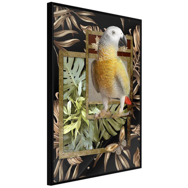 38,00 € Poster - Composition with Gold Parrot