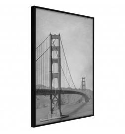 Plakāts ar Sanfrancisko tiltu - Arredalacasa