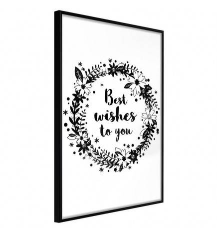 38,00 € Poster - Best Wishes