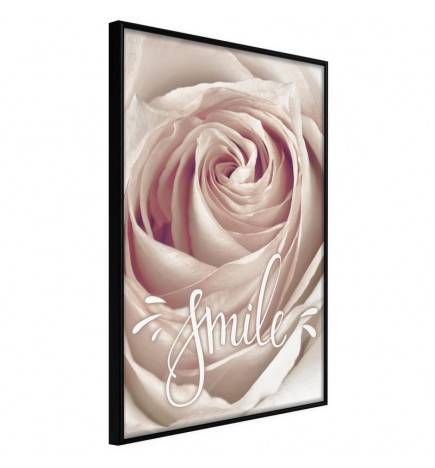 38,00 € Poster koos naeratusega roosiga - Arredalacasa