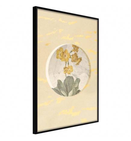 Poster in cornice con i fiorellini gialli - Arredalacasa