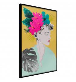 38,00 € Plakatas su moterimi su gėlėmis ant galvos – Arredalacasa
