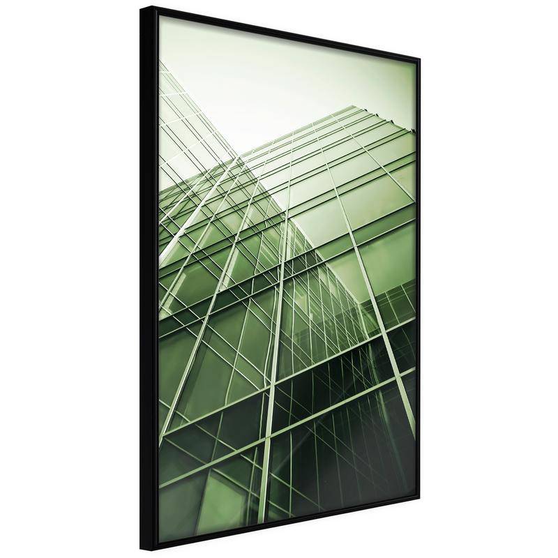 38,00 € Póster - Steel and Glass (Green)