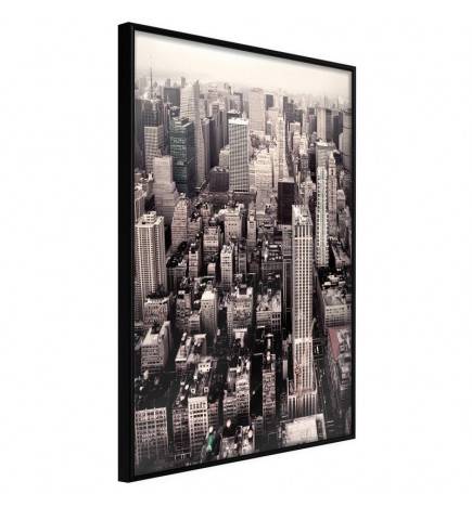 38,00 € Poster in het midden van New York, Arredalacasa