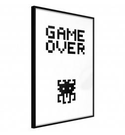 Poster et affiche - Game Over