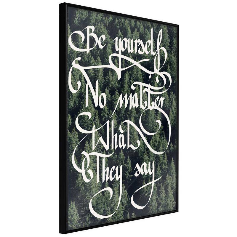 38,00 € Poster - Be Yourself