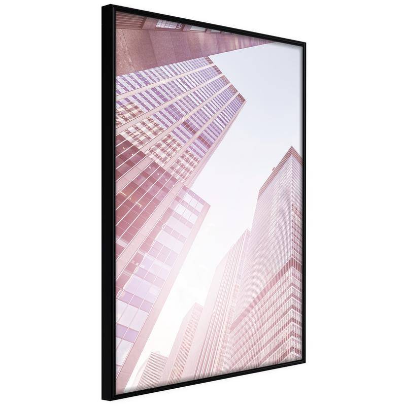38,00 €Poster et affiche - Steel and Glass (Pink)