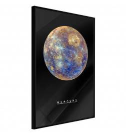 38,00 € Poster met de Mercury Planet Arredalacasa