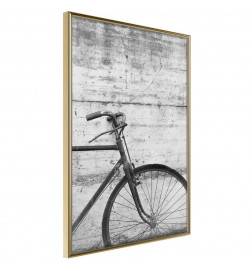Póster - Bicycle Leaning Against the Wall