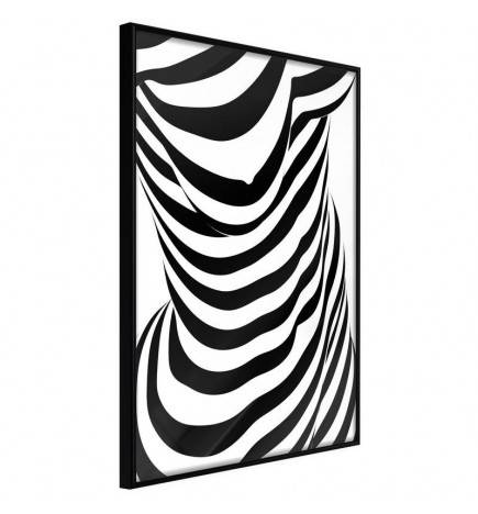 Plakatas su zebro juostelėmis – Arredalacasa