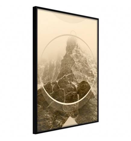 38,00 € Poster bovenop een rotsachtige berg, Arredalacasa
