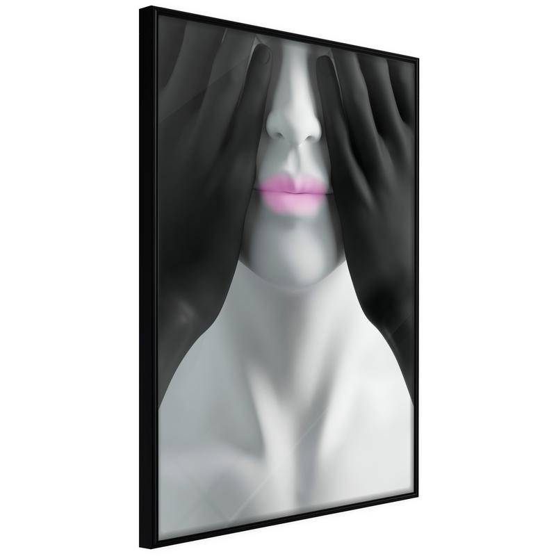 38,00 € Plakat z žensko z rožnatimi ustnicami - Arredalacasa