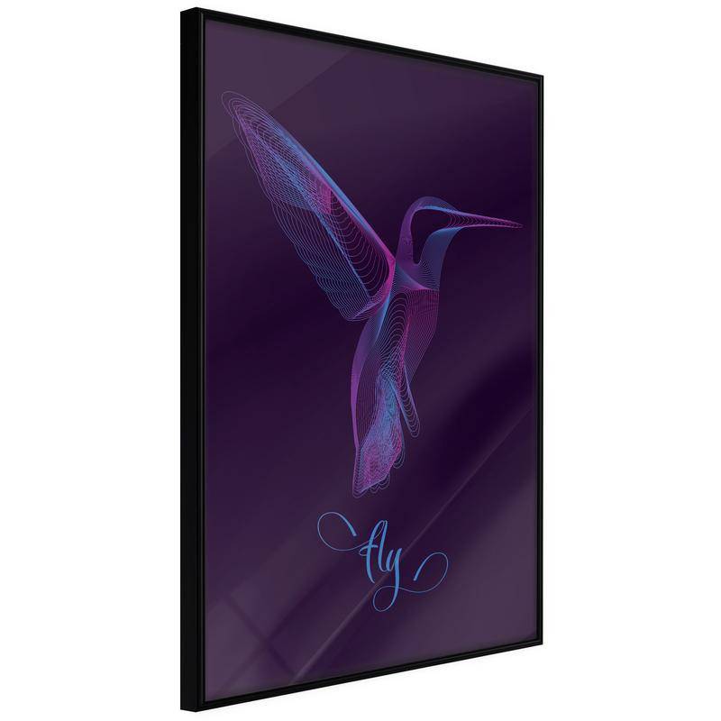 38,00 € Poster - Fluorescent Hummingbird