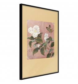 Poster et affiche - Rhododendron and Butterfly