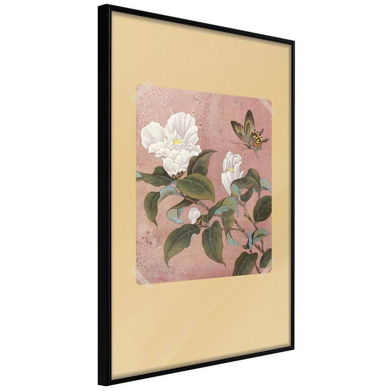 38,00 € Poster - Rhododendron and Butterfly