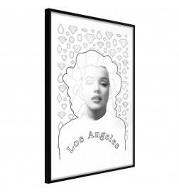 poster in cornice con Marilyn Monroe - Arredalacasa