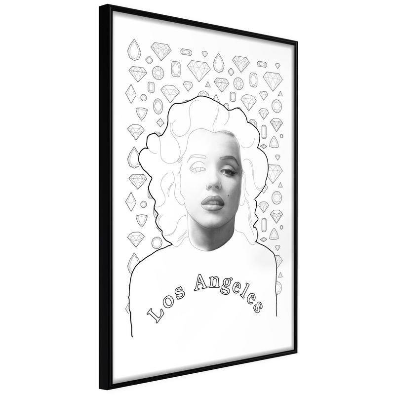 38,00 € Poster - Marilyn in Los Angeles