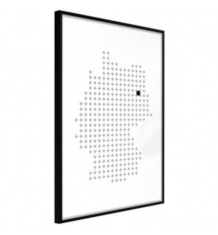 38,00 €Poster et affiche - Pixel Map of Germany