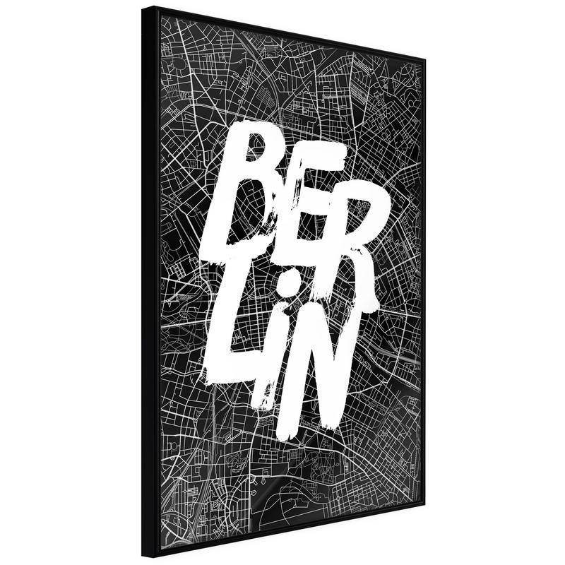 38,00 € Poștă cu harta Berlinului cu scrisoarea Berlin