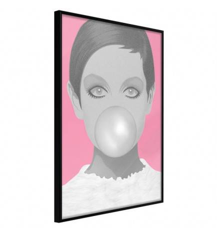 Poster in cornice - La ragazza con il palloncino