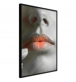 Plakat s polnimi ustnicami - Arredalacasa