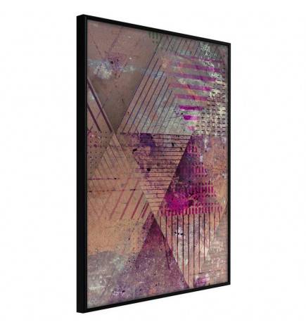 Poster - Pink Patchwork II