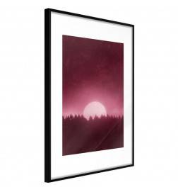 38,00 € Poster with the Rising Moon, tunnetuin esittäjä Arredalacasa