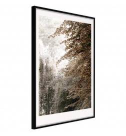 45,00 € Poster met bruine bomen van het bos, Arredalacasa