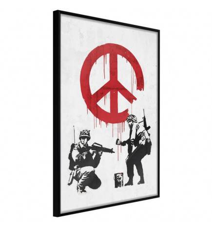 38,00 € Plakat z dvema vojakoma na mirovni misiji - Arredalacasa