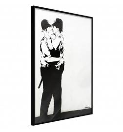Poster - Banksy: Kissing Coppers II