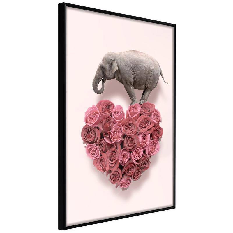 38,00 € Plakat z zaljubljenim slončkom - Arredalacasa
