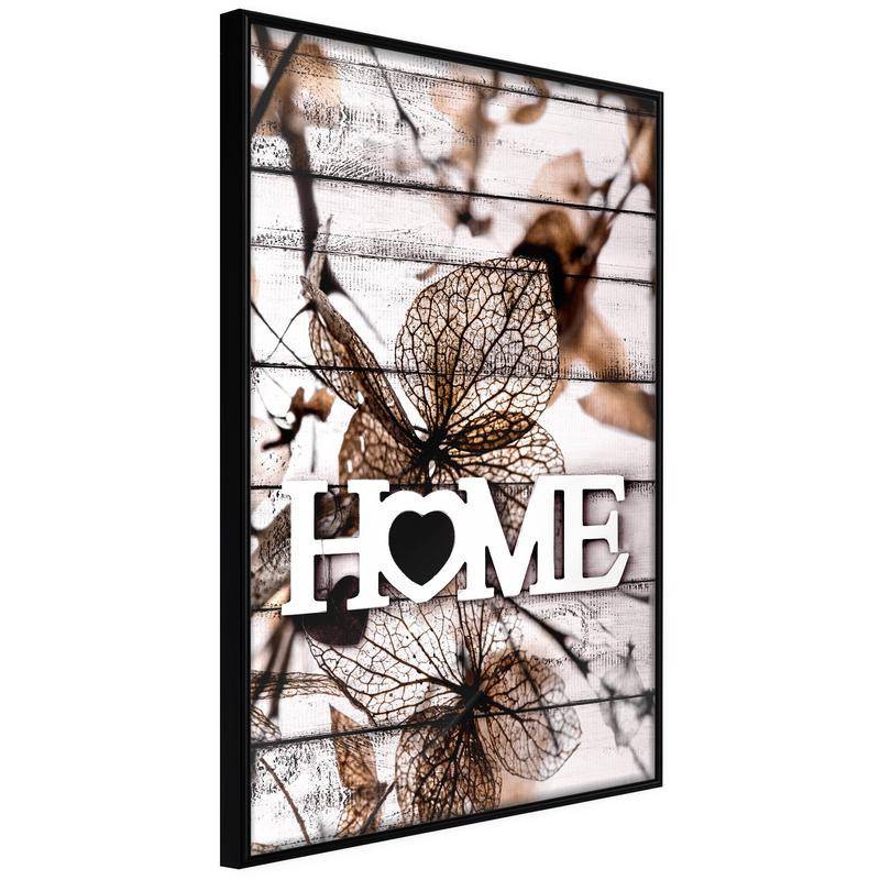 38,00 € Poster with home writing with flowers Näytä tarkat tiedot