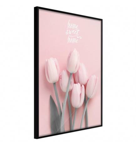 38,00 € Poster roosa tulipadega - Arredalacasa