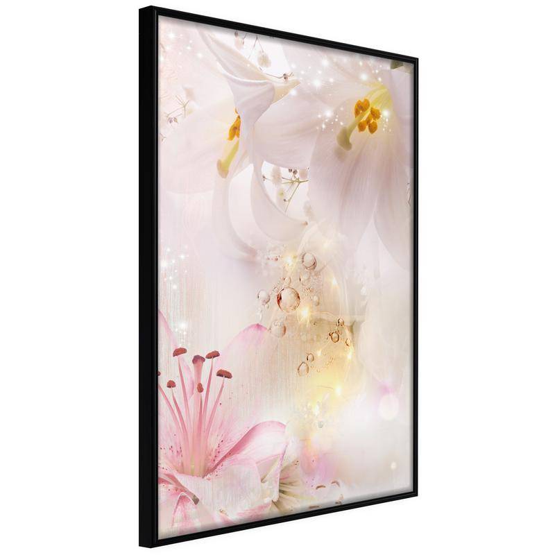 38,00 € Rožnati in rumeni abstraktni cvetlični plakat - Arredalacasa