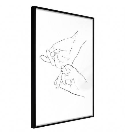 Poster - Joined Hands (White)