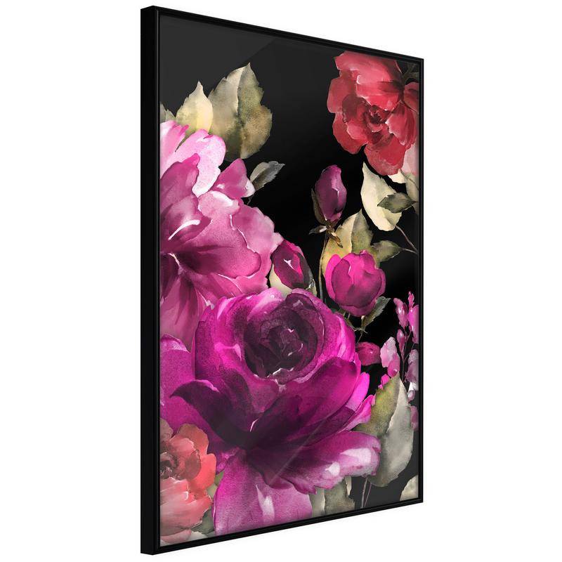 38,00 € Plakat s šopkom raznobarvnih rož - Arredalacasa